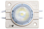 MPL POWER LED modul 1.44W (3030x1/12x56°/IP67) aszimmetrikus lencsével - hideg fehér (MW-MLD-3030-1W-LENS v.2)
