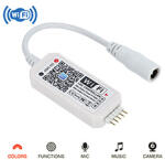 ANRO LED Magic WiFi RGB+W vezérlő - telefonos vezérlés - zene, kamera, ébresztő (WiFi002RGBW)