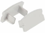 ANRO LED Profile ALP-002, ALP-042, ALP-043 Fehér - Végzáró elem alumínium U profilhoz, műanyag, fehér (LP101W-END)
