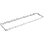 SpectrumLED LED panel kiemelő, falonkívüli beépítőkeret (30x120x4.4cm) lapraszerelt, fehér (ACC035011_FRAME)