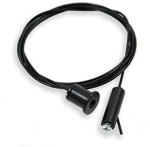 Lumines Tartó-, rögzítő elem Lumines profilhoz, 1, 5m függesztődrót, fekete (CS-ZAW1500-C-KPL (14-2076-00))