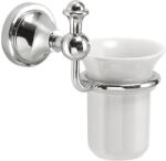 Sapho NEVIS fogkefetartó, kerámia, króm (NV1013) (NV1013)