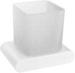 Sapho FLORI fogkefetartó, matt fehér/tejüveg (RF004/14) (RF004/14)