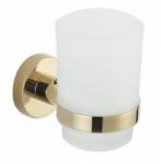 Mexen Remo Kubek fali fogkefetartó arany, beépíthető (5907709126664)