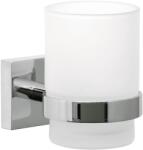 Tesa EKKRO fogkefetartó pohár magasfényű krómozott fém ragasztós rögzítésű (40244-00000-00)