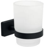 Ferro Greta fogkefetartó, fekete (AGR03BL)