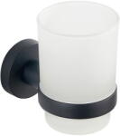 Mexen Tiber fogkefe tartó pohár, fekete - 7050538-70 (7050538-70)