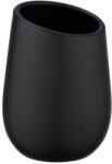 Wenko 23651800 - BADI fogkefetartó pohár 8x11 cm fekete 23651800 (WE0021)