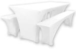  ELASZTIKUS HUZAT SÖRPAD GARNITÚRÁHOZ 180X50CM Színes: Fehér