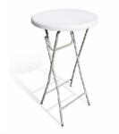 Pártystany-Jičín s. r. o Bárasztal összecsukható Ø60 cm fehér