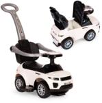 MULTISTORE 3 az 1-ben fehér bébitaxi tolókarral és biztonsági korláttal, 12 hó+ (614W WHITE)