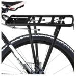 Trizand Alumínium hátsó kerékpár csomagtartó, 35 kg teherbírás (00014852)