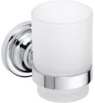 BEMETA Ezüstszínű fogkefetartó 7x9, 5 cm 144310012 (BD0454)