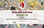 EgyszerBolt Ajándékutalvány - 1000 Ft