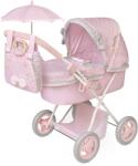 De Cuevas Toys Sophie összecsukható babakocsi esernyővel és táskával (85075)