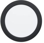 EGLO Fueva 6-Z fekete LED mennyezetbe építhető lámpa (EG-901427) LED 1 izzós IP44 (901427)