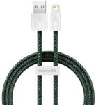 Baseus Cablu USB pentru seria Lightning Baseus Dynamic 2, 2.4A, 2m (verde)