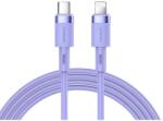 JOYROOM Cablu pentru incarcare si transfer de date Joyroom S-1224N9, USB Type-C/Lightning, PD 20W, 1.2m, Mov