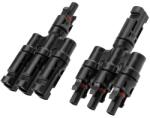 Anker Cablu conector de incarcare solara Anker Solix MC4 cu 3 porturi, Negru (A24V5011) - typec