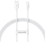 Baseus Cablu Baseus Superior Series USB la USB-C, 100 W, PD, 1 m (alb) (037081)