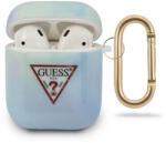 Guess Husa AirPodsGuess GUACA2TPUMCGC02 cover albastru / albastru Tie & Dye Collection Guess / GUE000845