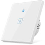 Woolley Intrerupator tactil de perete Wi-Fi eWeLink inteligent Woolley 1 cale cu senzor de miscare radar incorporat (alb)