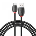 Baseus Cablu de date si incarcare , Baseus Purple Ring HW Quick Charger Usb la USB Type C 40W 1m Black