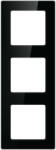 AVATTO Cadru pentru intrerupatoare de lumini Avatto N-TS10-Frame-B3, triplu (negru) (054787)