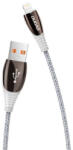 Dudao Cablu impletit Dudao USB A / Lightning 3A -123 cm