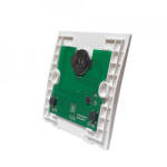 SmartWise BRF2-NFP, un comutator de perete RF fara fir cu 2 butoane, fara panou frontal (SMW-KAP-BRFW2-NFP)