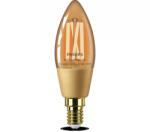 Philips Bec LED inteligent vintage PHILIPS 000008719514372085, filament chihlimbariu, Wi-Fi, Bluetooth, C35, E14, 4.9 W, 370 lm, 2000-5000 K (000008719514372085)