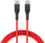 BlitzWolf Cablu USB-C PD BlitzWolf cable BW-TC17 PD3.0 QC4.0 0.9m (red)