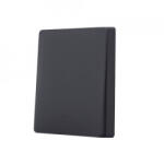 SmartWise Panoul frontal al comutatorului de perete SmartWise, negru, 1 buton (SMW-ALK-BB1)