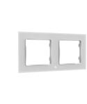 Shelly Rama Shelly Wall Frame 2 (pentru comutator de perete) - Alb (ALL-KAP-WF2-W)