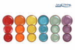 Heinner Serviciu Masa Ceramica 18pcs, Aquarelle (hr-wdf-18a) - typec Serviciu de masa