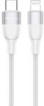 USAMS Cablu de date Type-C to Lightning MJEMS Fast Charging 1.2M - US-SJ330 - alb