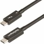 StarTech - 1 m-es Thunderbolt 4 kábel - 40 Gbps - 100 W PD - TBLT4MM1M (TBLT4MM1M)