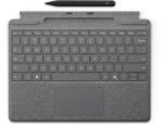 Microsoft Pachet tastatură Microsoft Surface Pro + stilou subțire 2 (Platinum), comercial, engleză (8X8-00185)