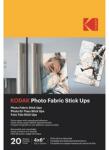 Kodak Photo Fabric felragasztható papír, 10x15 cm, 20 db (KO-9891059) (KO-9891059)