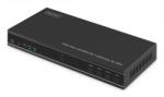ASSMANN Controler de perete video 1xHDMI/USB-C (DP 1.2a) la 4xHDMI 4K/30Hz, USB-C, Audio 3.5mm, S/PDIF, control RS232 IR, 8 moduri de afișare (DS-55358)