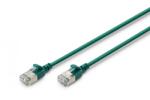 ASSMANN Cablaj subțire RJ45-RJ45, Cat. 6A, F/FTP, AWG 32/7, LSOH, 2 m, verde (DK-1632-A-020S-G)