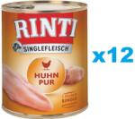 RINTI Singlefleisch Chicken Pure pui 12x800 g conserve alimente caini