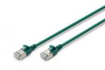 ASSMANN Cablaj patch slim RJ45-RJ45, Cat. 6A, F/FTP, AWG 32/7, LSOH, 3 m, verde (DK-1632-A-030S-G)