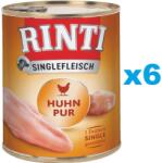 RINTI Singlefleisch Chicken Pure 6x400 g pui, hrana caini