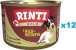RINTI Gold Wild boar Mini 12x185 g cu mistret