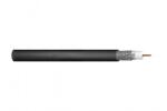 ASSMANN Cablul coaxial DIGITUS RG-6, 75 Ohm, protejat (2x folie + 77% împletitură), Fca, PE, 500 m, negru, bobină (DK-RG6-O-5)