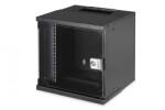 ASSMANN Dulap de rețea montat pe perete 10" 6U, SOHO PRO 325 x 315 x 300 mm, ușă din sticlă, negru, neasamblat, 30 kg (DN-49101)