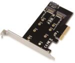 Conceptronic Bővítőkártya - EMRICK04B (PCIe x4 to M. 2 SATA + M. 2 NVMe) (EMRICK04B) - techsend
