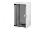 ASSMANN Dulap de rețea montat pe perete 10" 12U, SOHO PRO 595 x 315 x 300 mm, ușă din sticlă, gri, neasamblat, 30 kg (DN-49104)