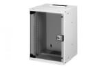 ASSMANN Dulap de rețea montat pe perete 10" 9U, SOHO PRO 460 x 315 x 300 mm, ușă din sticlă, gri, neasamblat, 30 kg (DN-49102)